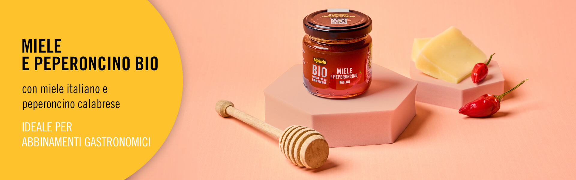 Miele biologico e peperoncino